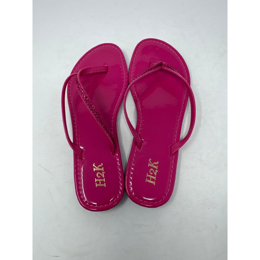 Brand New H2K Women's Size 6 Pink Slip on Sandals